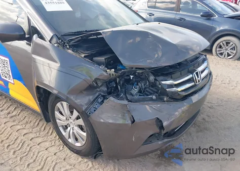 2016 Honda Odyssey Ex-L из США, поврежденный, VIN 5FNRL5H61GB124603